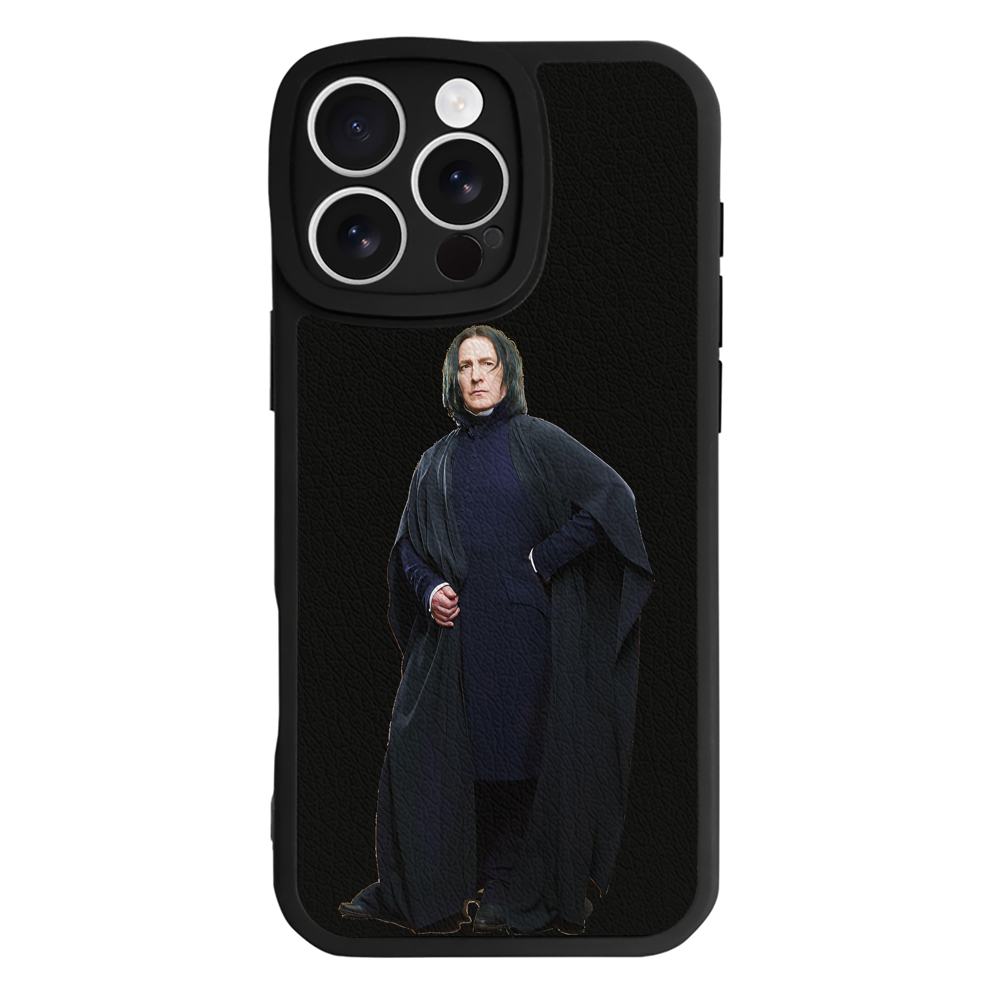 （画像用） Harry Potter ハリー・ポッターシリーズ 【iPhone 16シリーズ対応】シリコンスマホケース（レザー調） 材質：シリコン